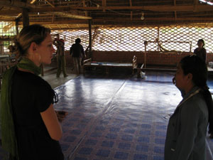 Projectbezoek in Battambang Projectbezoek in Battambang